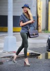 Blake Lively In Skinny Pants Out in New York